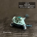 ❼羊毛フェルト 龍の兜 (中) かぶりもの お正月