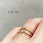 セット 9-13号 ジルコニアリング サージカルステンレス