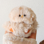 まるまるひよこちゃんのぬいぐるみ (ぼさぼさ)
