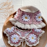 ＊Babyグラニースクエアハット＊グラニースクエアつけ襟