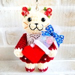 🎄クリスマスが楽しみ♪でしょうがない猫さん【ブーツ】・ストラップ