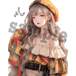 ℳ.オリジナルステッカー