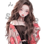 ℳ.オリジナルステッカー