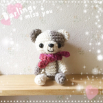 あみぐるみ❤️マフラークマちゃん🧸
