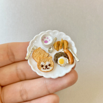 選べる🐾わんにゃんランチプレートキーホルダー