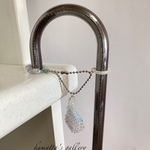 ビーズ編みハンドバッグの傘アクセサリー
