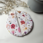 鍋しきにもなる鍋つかみ「リバティFloral Eve」　ミトン