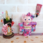 振袖 ぬいば リーナベル 着物 （紫）