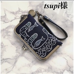 🎈tsupi様🎈ハンドメイド　ミナペルホネン　激レアvoyage×マーメイド　ストラップ　カードケース