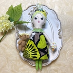 glad doll mini 【ポリー】　バッグチャーム　ドールチャーム