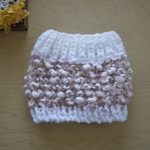 犬・猫用・霜降りスヌード【くすみピンク】*handmade*ネックウォーマー