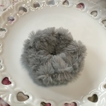 【5個限定✨300円💕】プティ♡グレーファー❤︎プレーンシュシュ✨