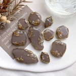 【送料無料】ハンドメイド　パーツセット　レジンパーツ　ニュアンス　カボション　貼り付けパーツ　ピアスパーツ