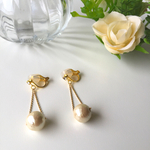 *nocca* swing pearl earring スウィングパールイヤリング