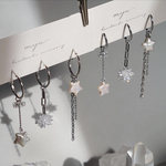 【ピアス】希少スターパール/3点セットsilver