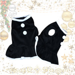 犬服 ベロア サンタ クリスマス ペット服 冬 サンタクロース スカート ワンピース イタグレ コーギーフレブル ミニピン ダックス チワワ コーギー 中型犬 小型犬 冬服 雪 フレンチブルドッグ