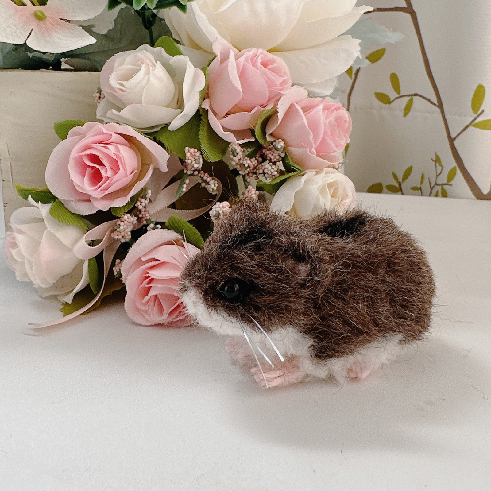 ハンドメイド アートドール ハムスター ぬいぐるみ 羊毛フェルト 羊毛フェルト ハムスターの人気通販 | minne byGMOペパボ 国内