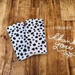 【抱っこ紐　よだれカバー】秋色カラー　ダルメシアン　レオパード  カウ