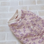 犬服S キャンディキルト ブルーベリーミルク バックオープン(背中開き)✨送料無料✨