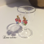 ノンホールピアス  キューブ