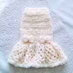 【SALE✨】モヘアニットワンピース☆オフホワイト