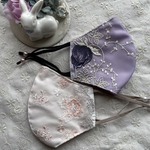 ★【SALE】Sサイズ レースマスク 2枚 ギフトラッピング 年末感謝