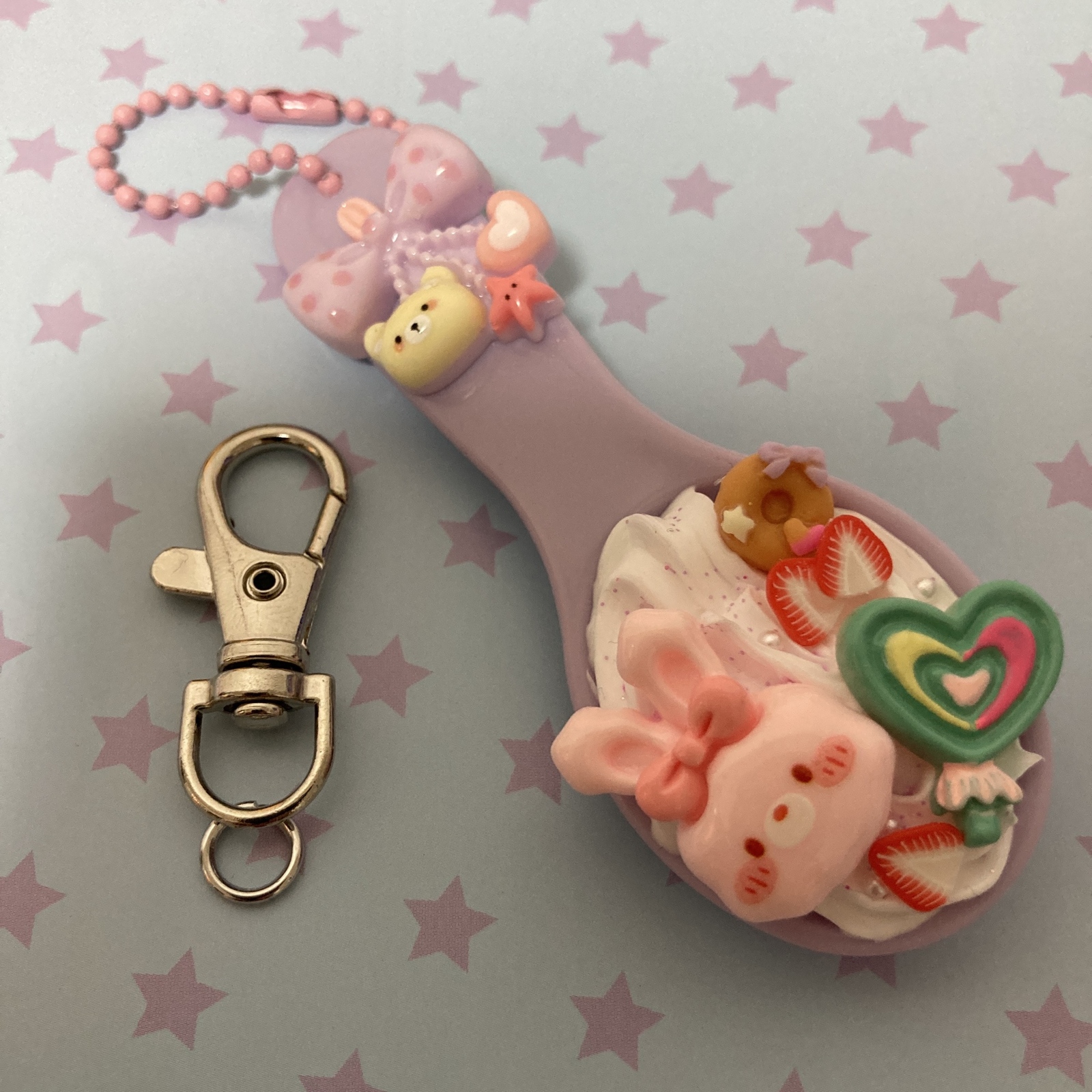 バンビ様 じゃらじゃらキーホルダー バッグチャーム キー