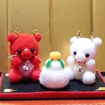 🆕✨🎍2024・お正月🎍✨鏡餅と紅白龍★pon pon Friends★