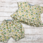 【mary07さま専用】袖口フリル＆裾フリルブラウス セットアップ size110