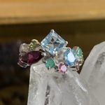 【オーダー】Shining jewel ring submerged in water
