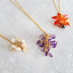 色とりどり✾お花のネックレス