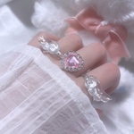 ꒰ঌ 透明天使のハートリング ✟ ぴんく ໒꒱