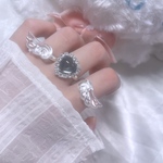 ꒰ঌ 透明天使のハートリング ✟ くろ ໒꒱