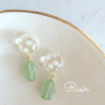再販♡リニューアル ＊swing stone petit pearl ピアス/イヤリング＊
