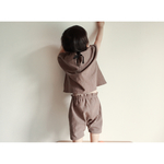カタチがかわいいセットアップ【cocoa】