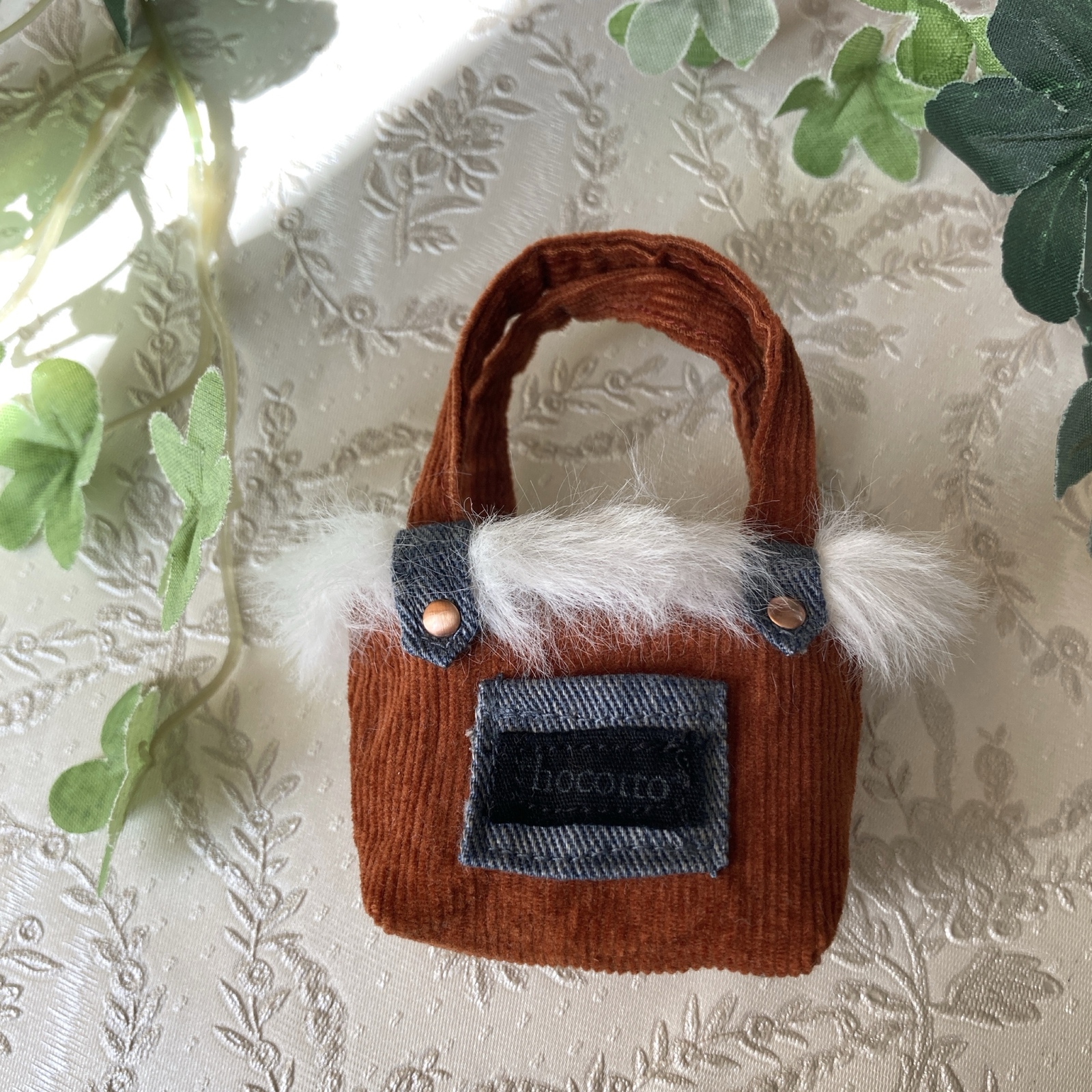 No.14リカちゃんトートバッグ付ワンピ☆ハンドメイド☆