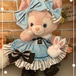 リーナベルS☆アリス風　水色ワンピース☆コスチューム6点セット　ステラルー  も出品中