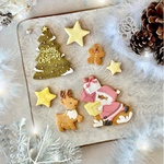 ちょっぴりドジなサンタのクリスマス2023☆アイシングクッキー"ミニ"セット