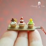 クリスマスカップケーキ3点セット
