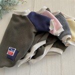 【犬服】ふんわり暖かフリースのラグラン