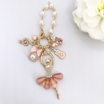 夢のバレエ　 花のワルツのキーホルダー
