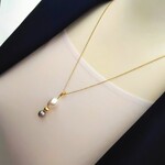 Perl　ネックレス　ゴールド　パール　ゴールドネックレス　パールネックレス