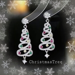 ✨️Christmas Tree🎄ピアス(イヤリング)