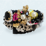 ヘアクリップ【ダルメシアン×カラフル】