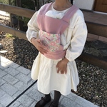 ドールキャリア　人形用抱っこ紐　3〜6歳用　リバティ生地使用　プレゼントにも🎁