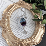 ＊凍てつく深海＊輝きを守る蛇リング