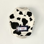 moo！デニム×チェックタグのセットイントレーナー