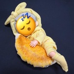 受注生産【ジャンボ餃子】抱き枕、クッションに。オビツ11サイズ　