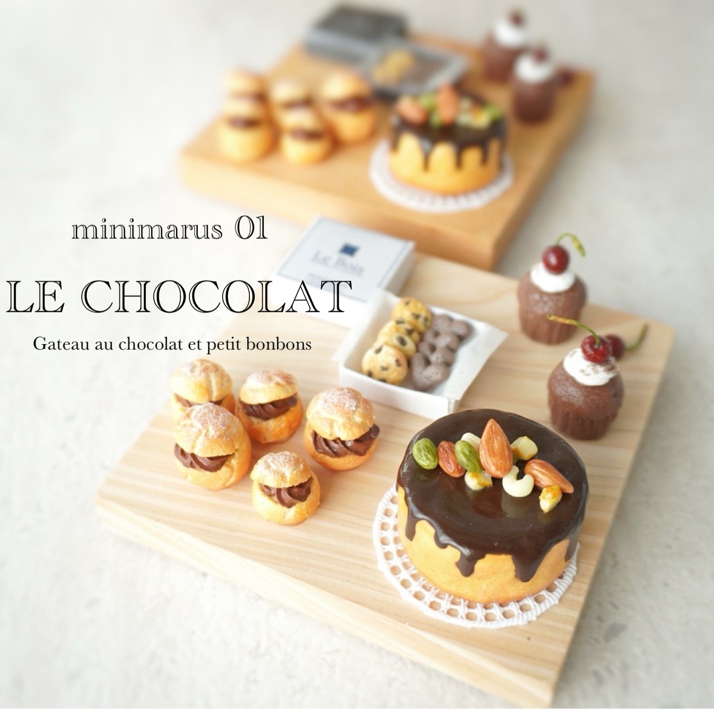 原画S0 パネルアクリル画「チョコレートスライダー」