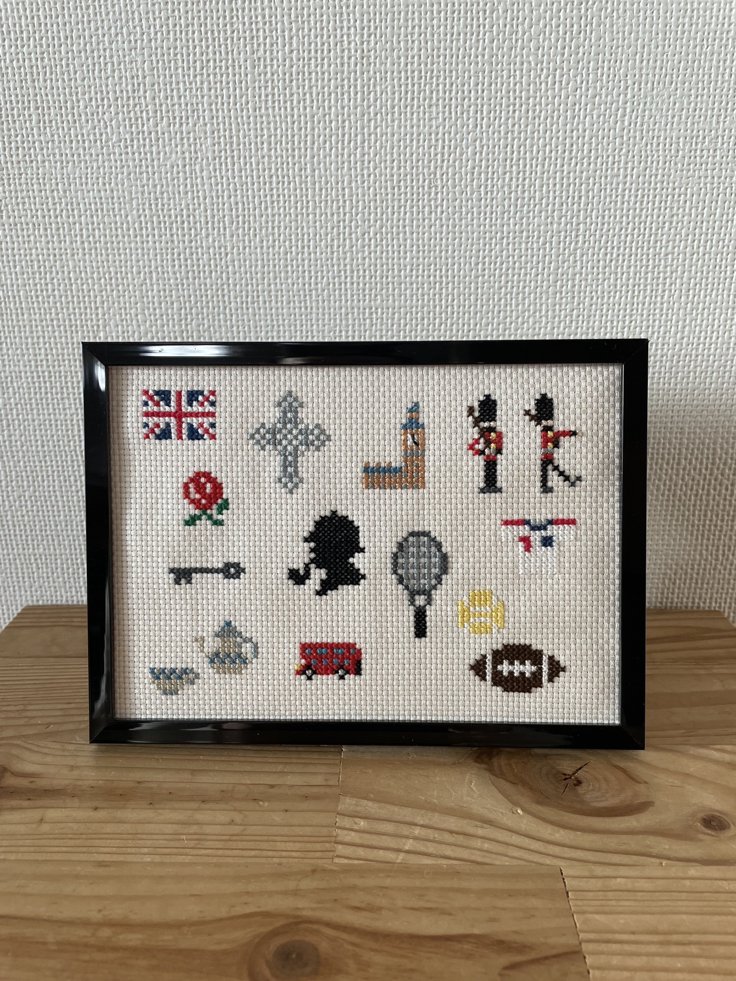 イギリス　クロスステッチフレーム